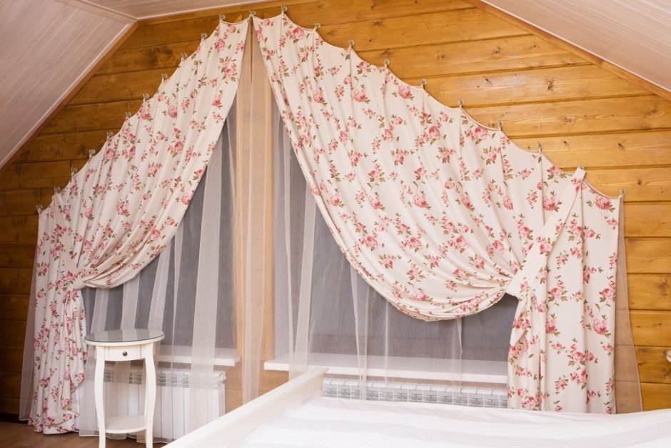 Шторы на нестандартные окна