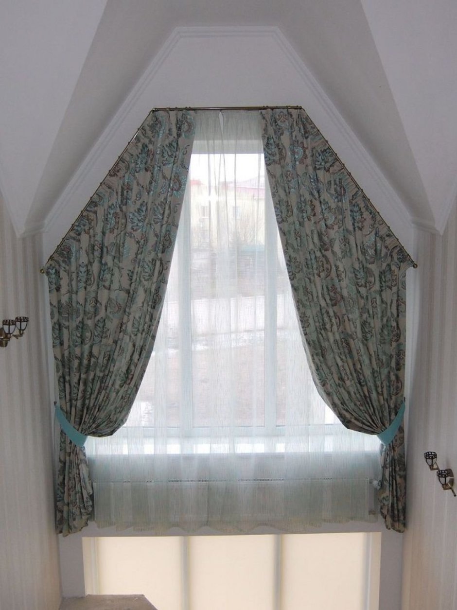 Шторы на крючках без карниза