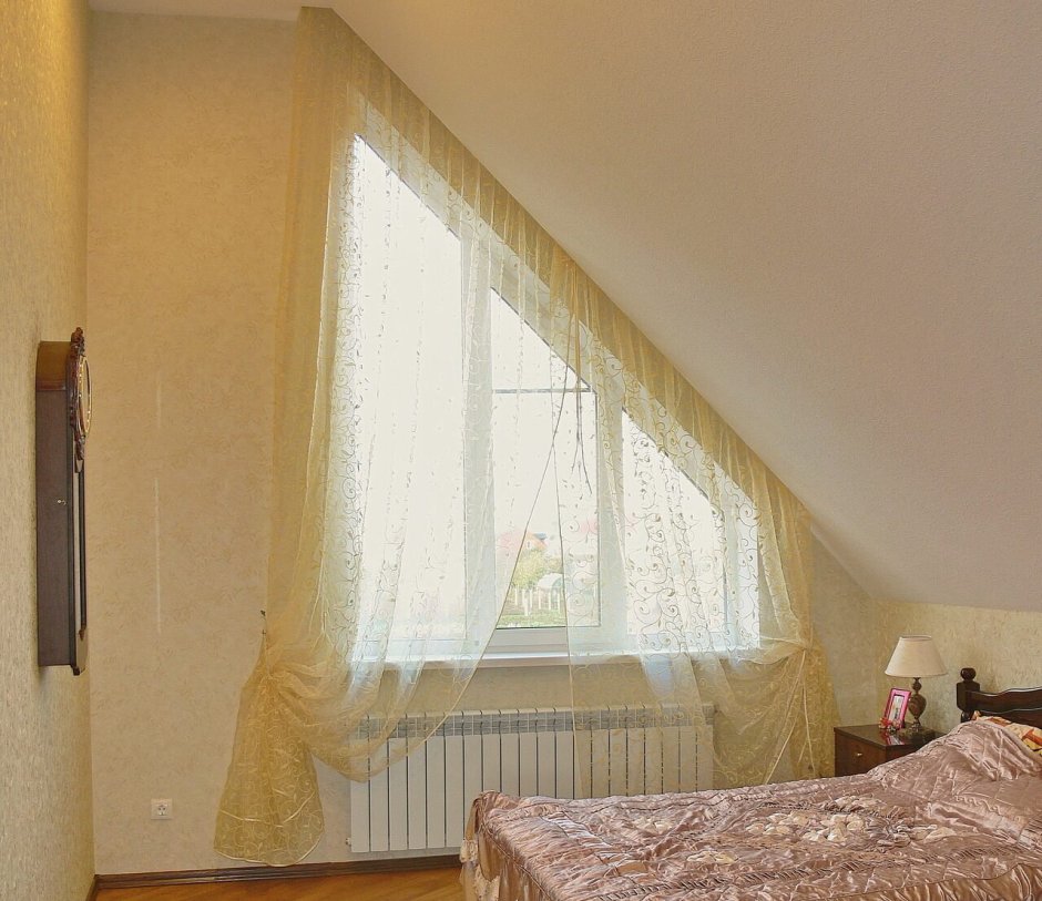 Шторы на нестандартные окна