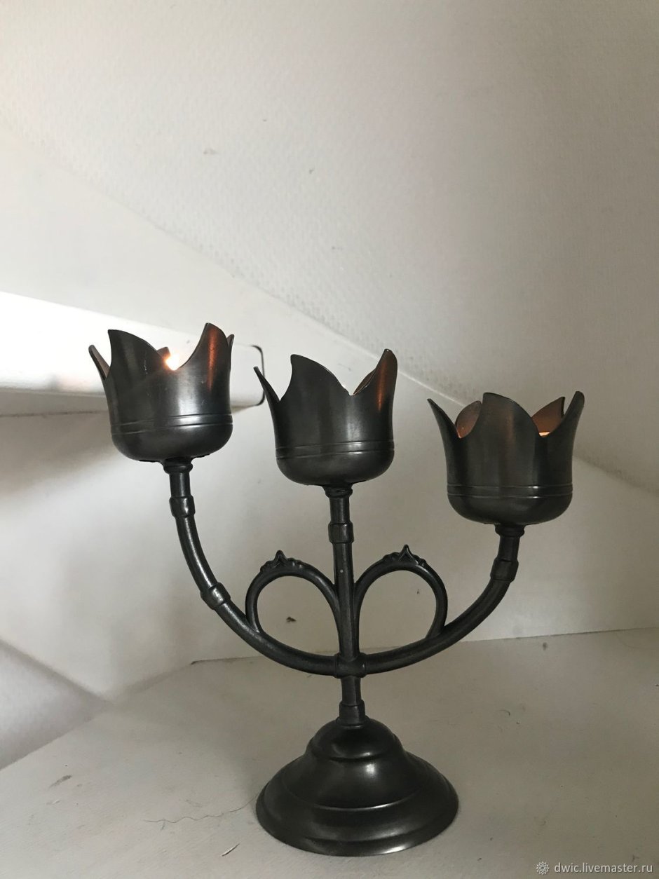 Подсвечник "лампа"