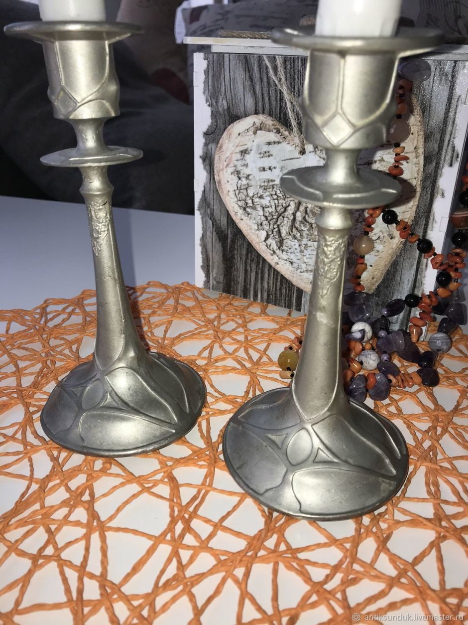 Канделябр пятирожковый серебро