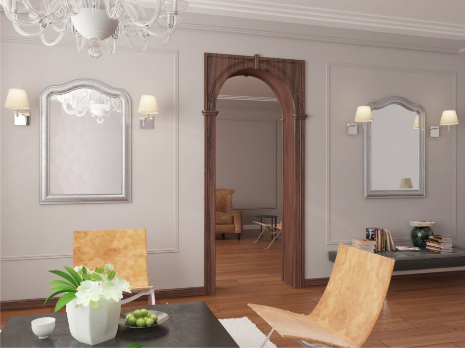 Межкомнатная арка Палермо итальянский орех