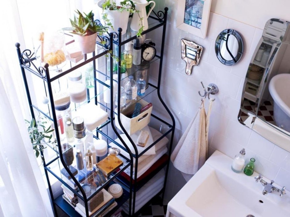 Стеллаж в ванную