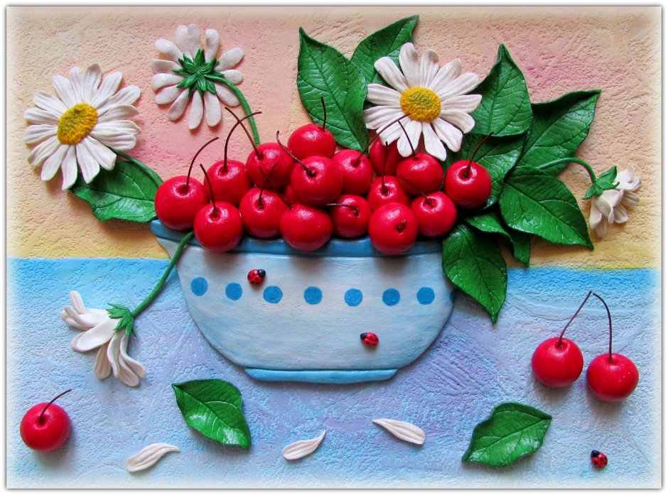 Картины из соленого теста