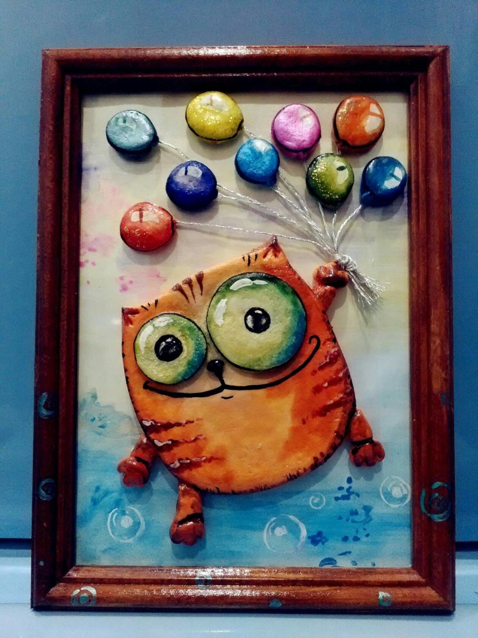 Панно из соленого теста