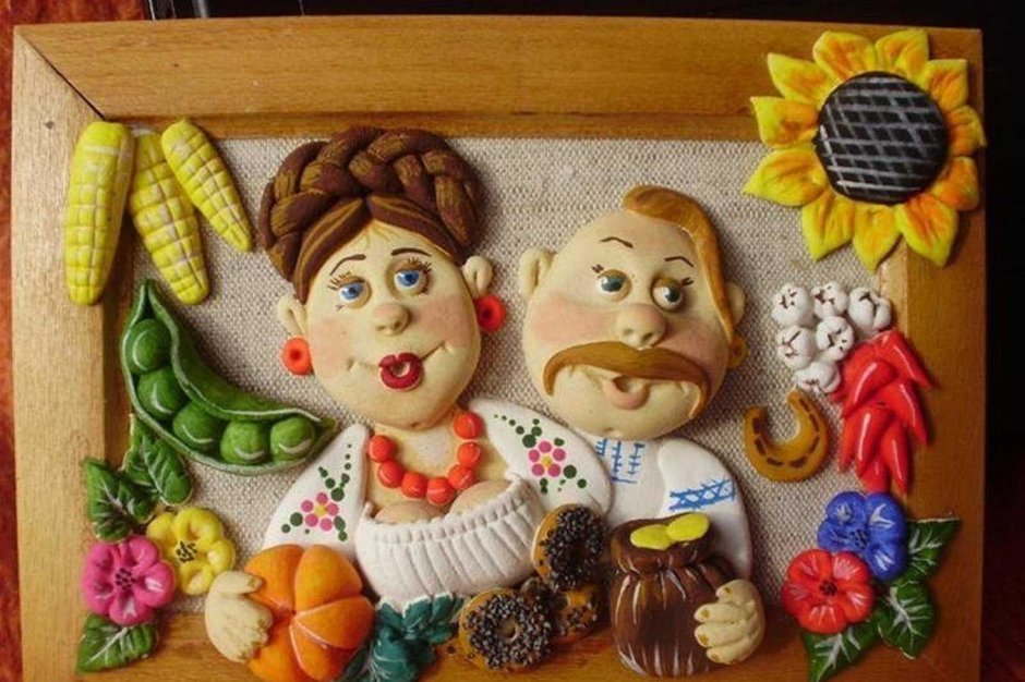 Поделки из соленого теста