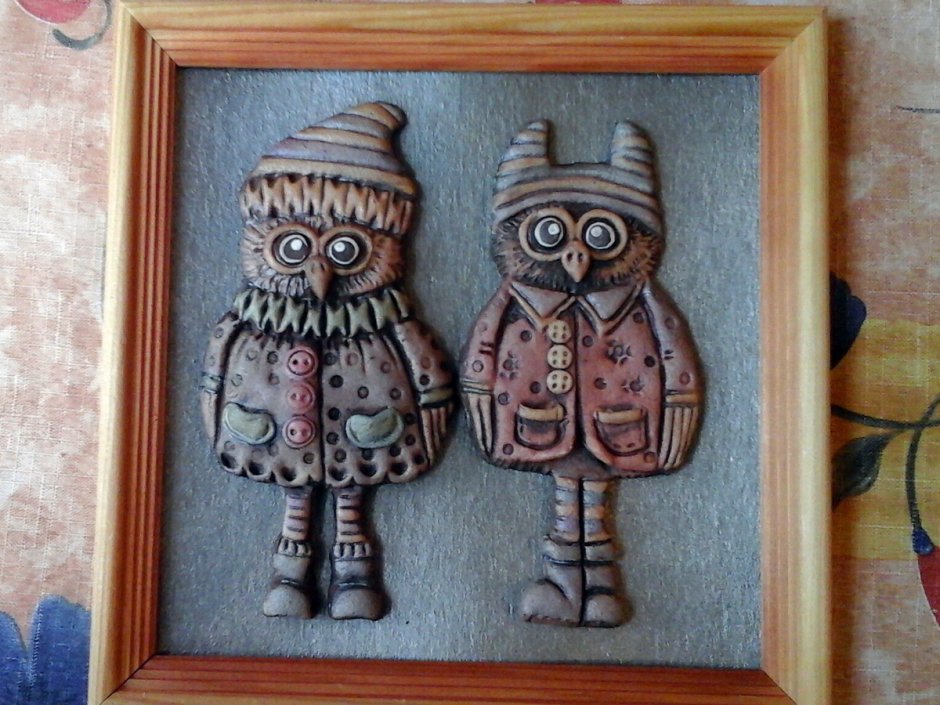 Картины из соленого теста