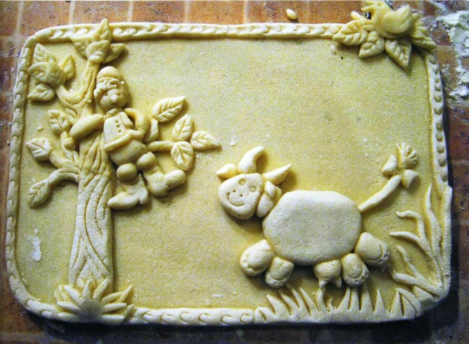 Декор из соленого теста