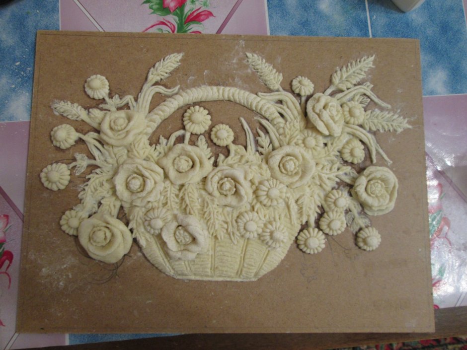 Картины из соленого теста