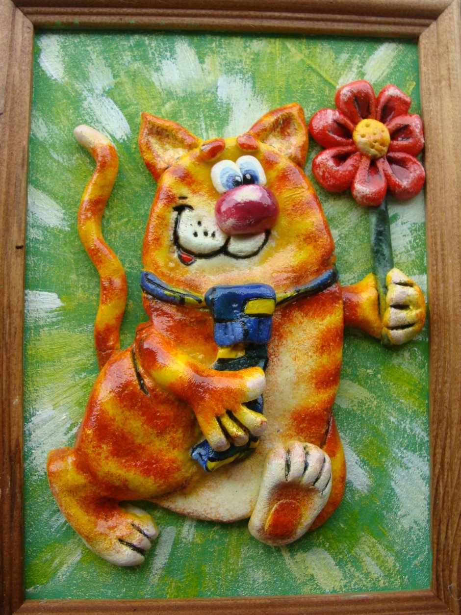 Картины из соленого теста