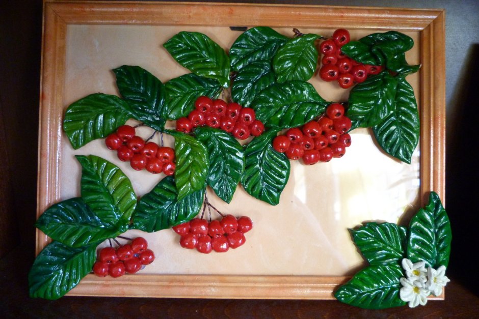 Осенние поделки из соленого теста