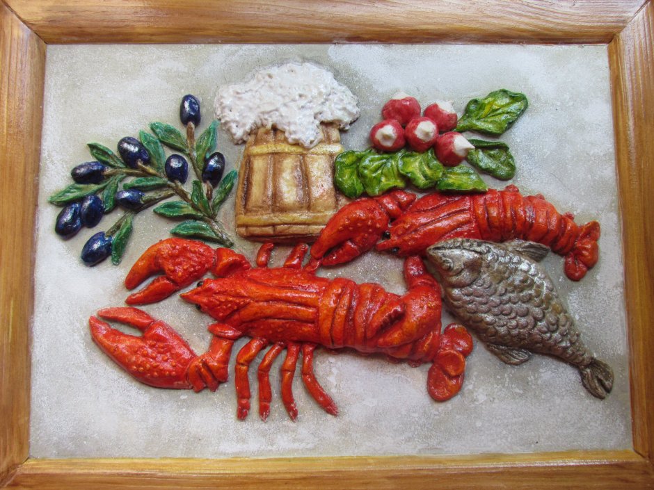 Поно из солёного теста