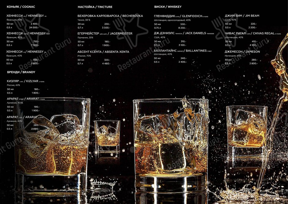 Ресторан баловень Омск меню