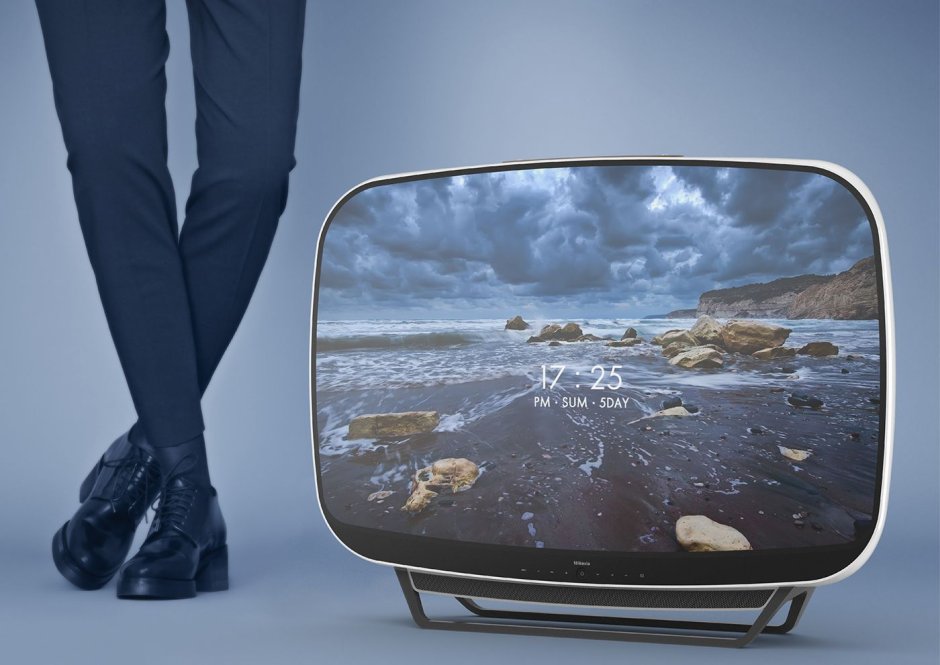 Современный телевизор в стиле ретро