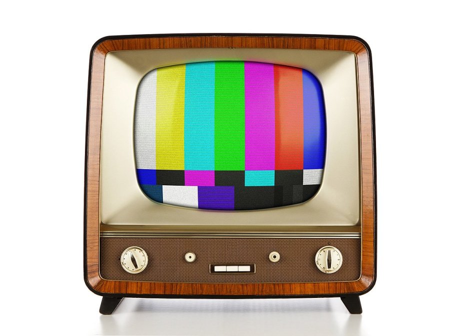 Старинный телевизор