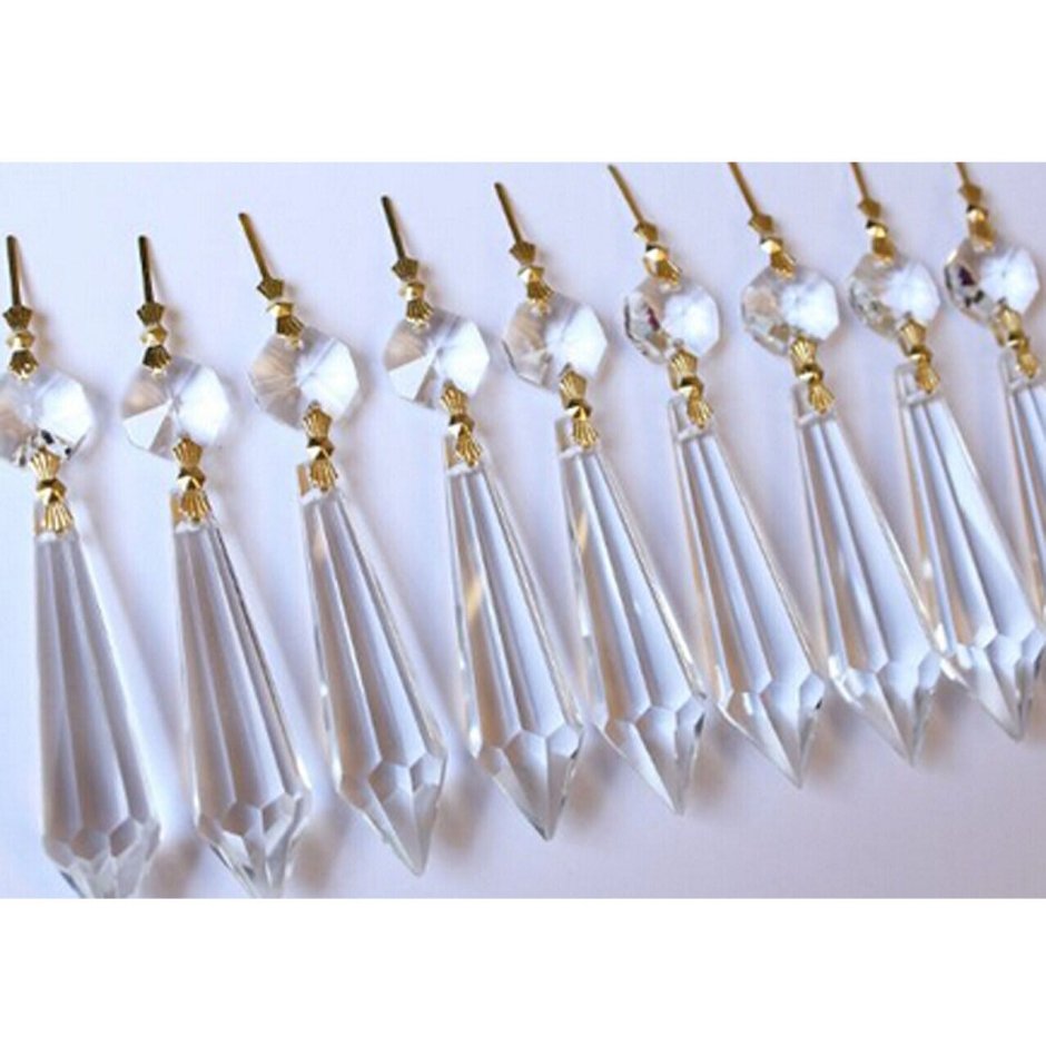 Подвески для люстры перья