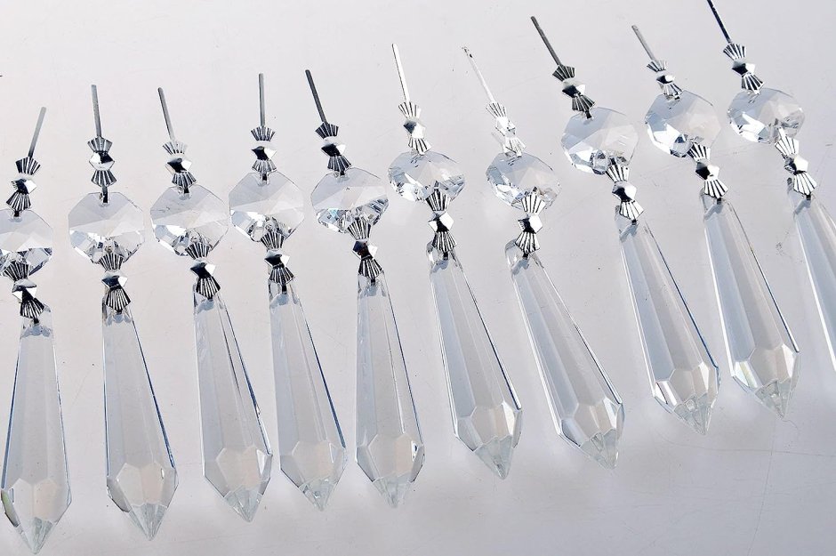 Icicle капли хрусталя 76 мм