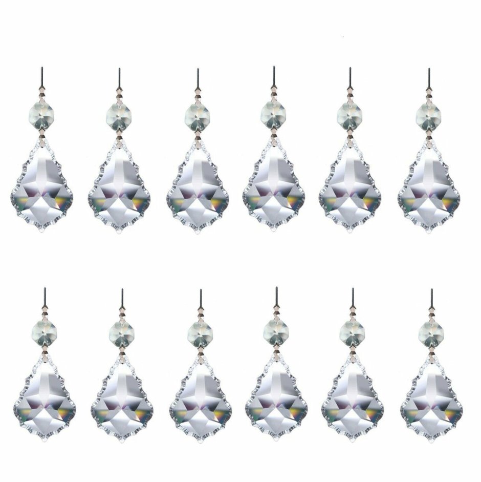 Хрустальные подвески для люстры изогнутый лист