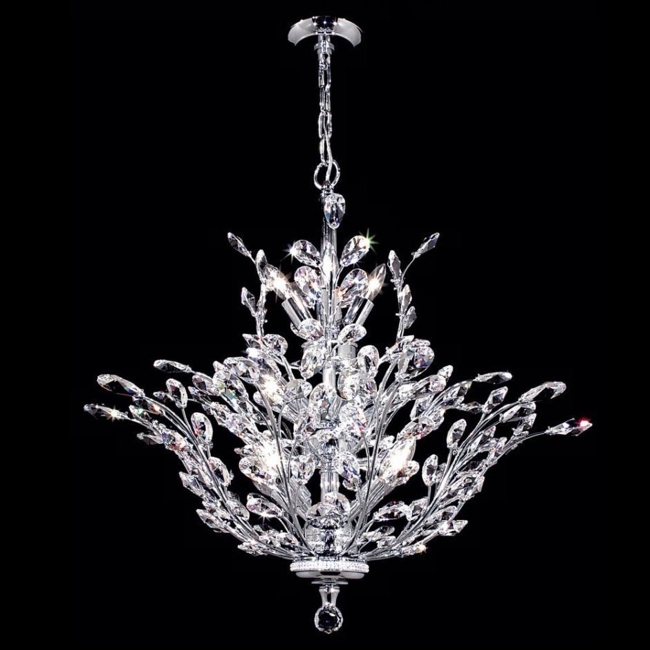 Coral Crystal люстра серебряная