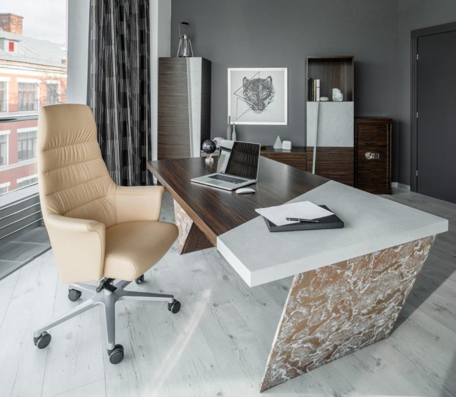 Цвет стен в кабинете