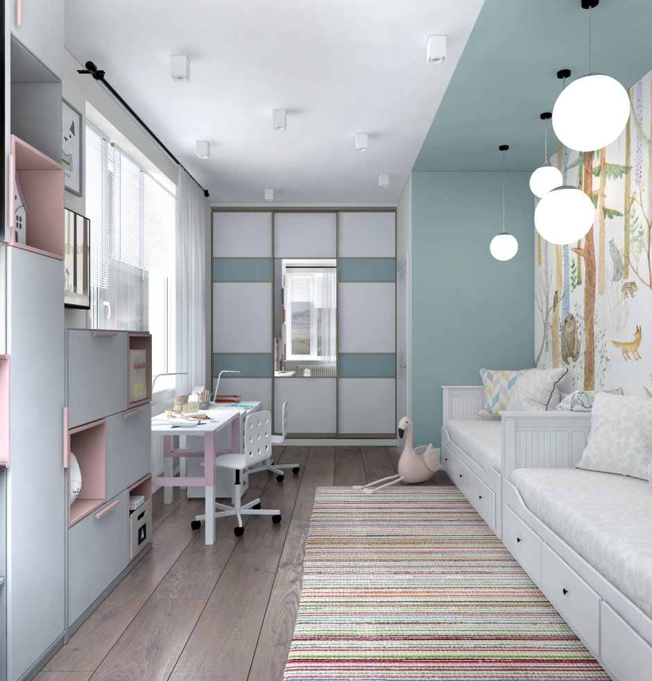 Комната для двоих детей