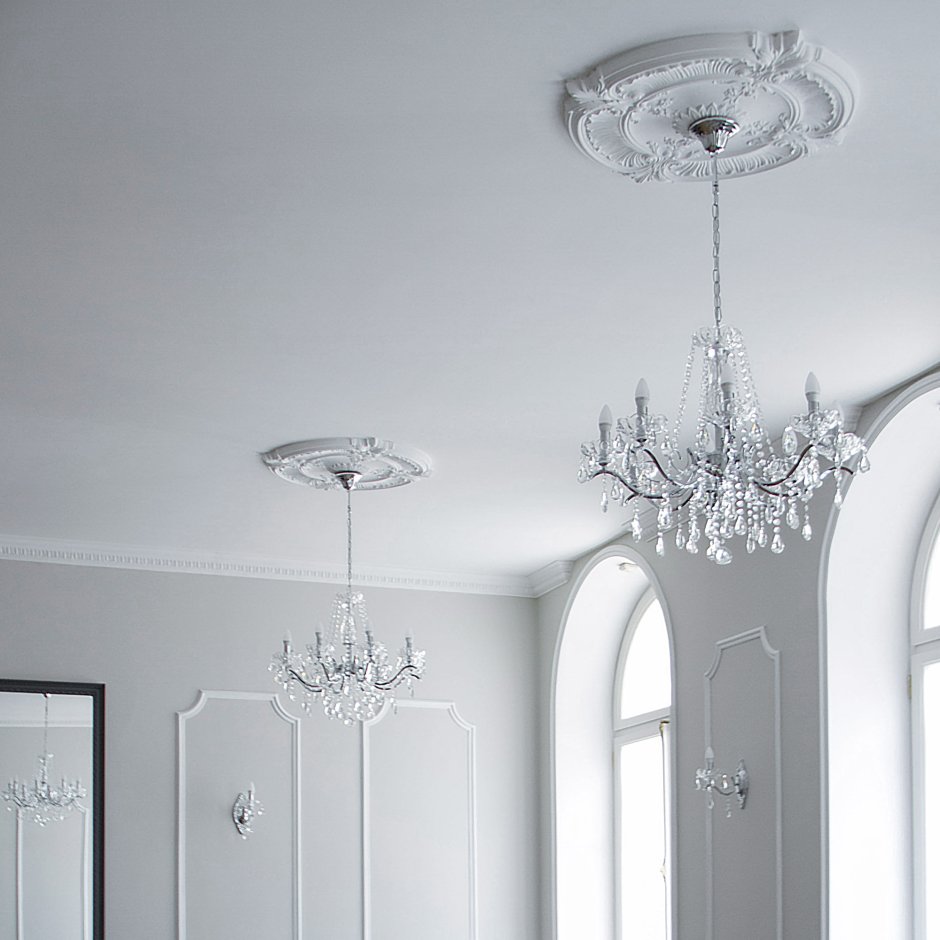 Подвесная люстра Eurosvet 3188/8 хром Strotskis