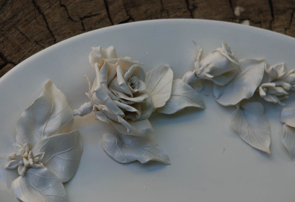 Фарфор Светланы Орешкиной тарелки