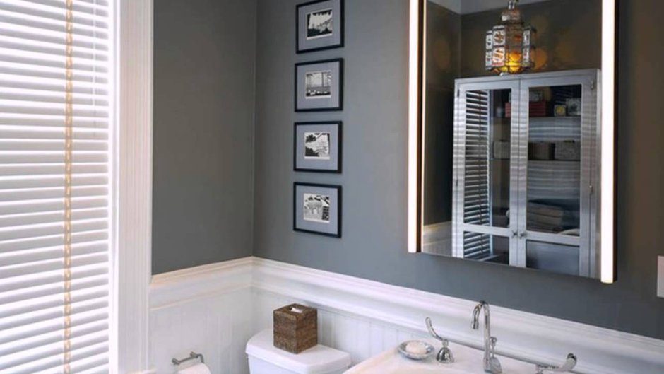 РОЛЬФ ставни для сантехнического шкафа в туалете