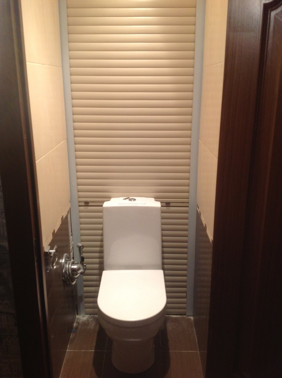 Ролл шторка в сантехшкаф