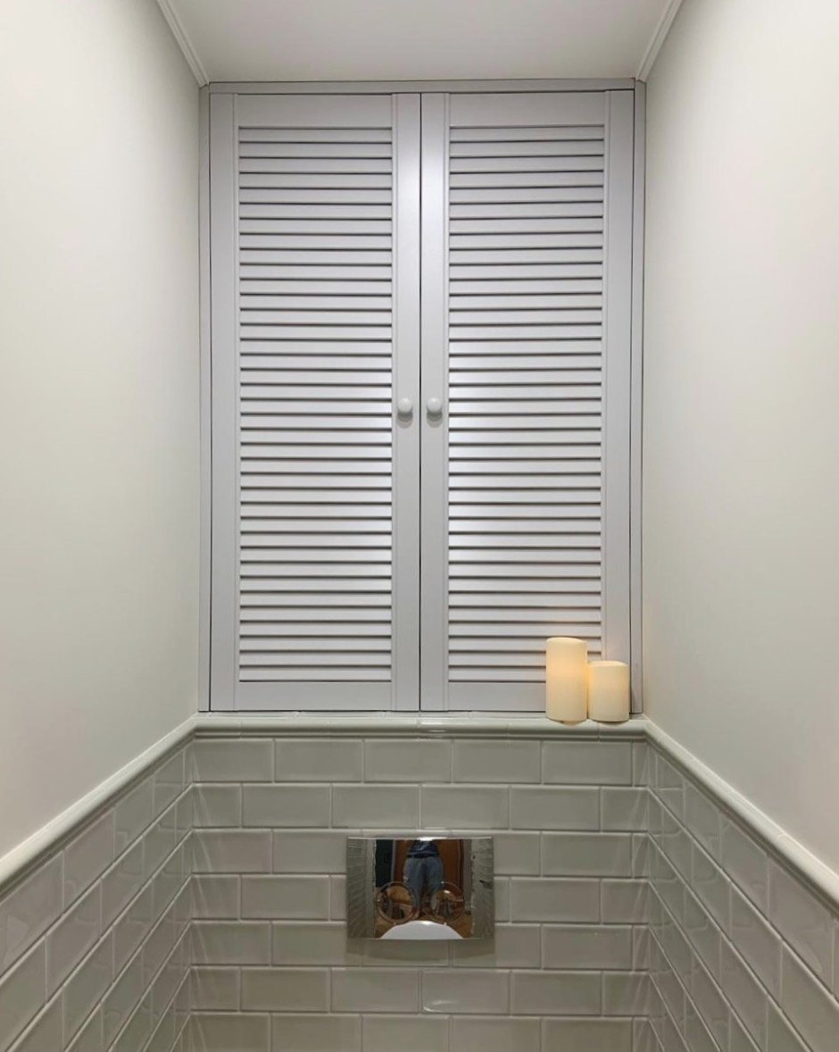 РОЛЬФ ставни для сантехнического шкафа в туалете