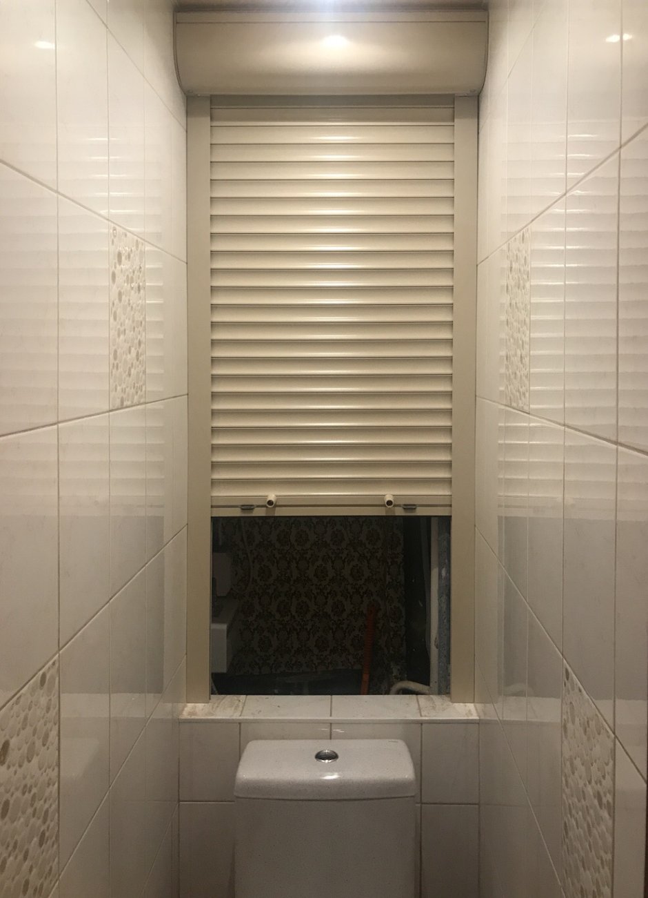 Рольставни в санузел