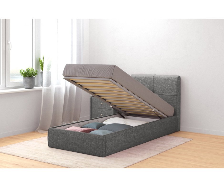 Кровать с подъемным механизмом