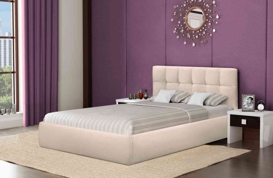 Кровать с подъемным механизмом 140х200 Каролина