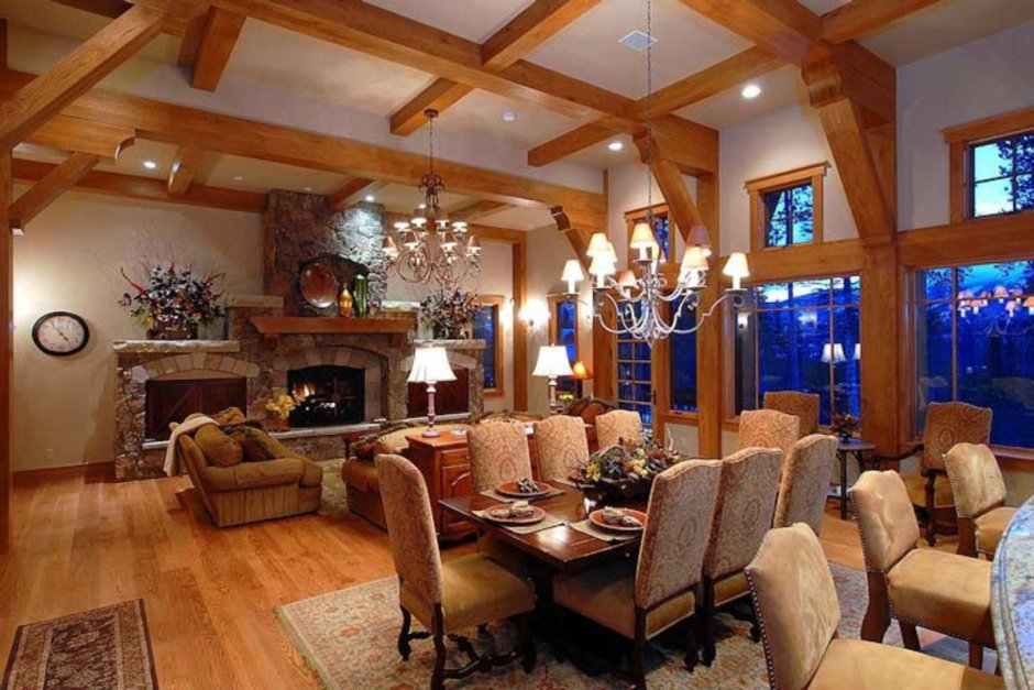 Люстры в стиле Шале