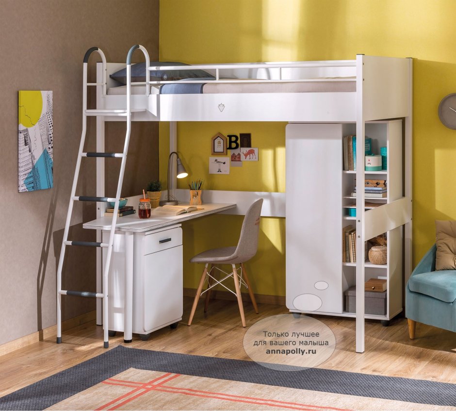 Кровать-чердак Cilek Compact