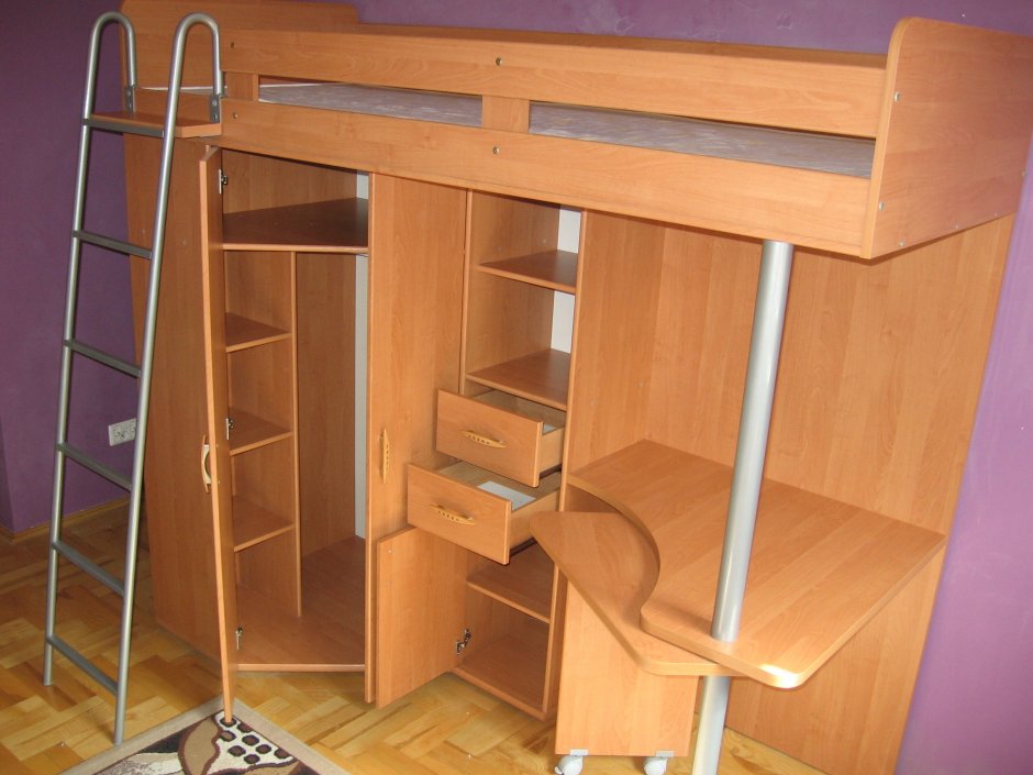Кровать Пионер двухъярусная