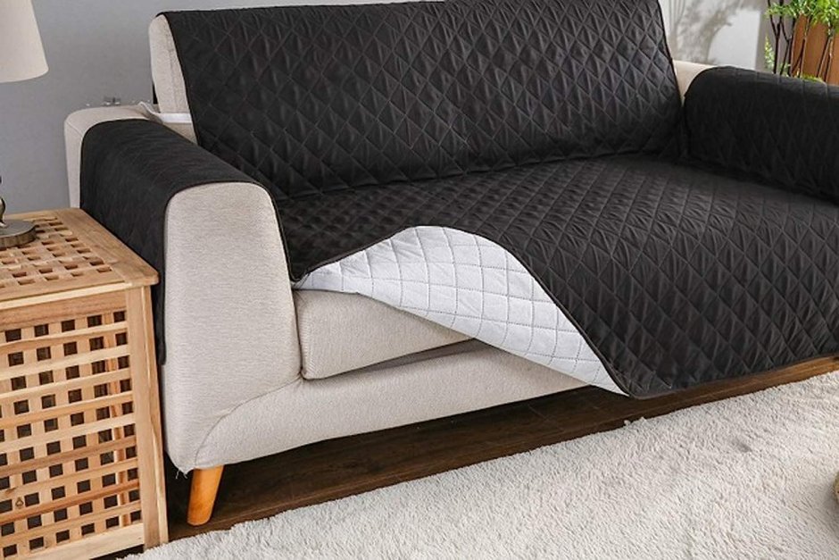 Накидка на кожаный диван