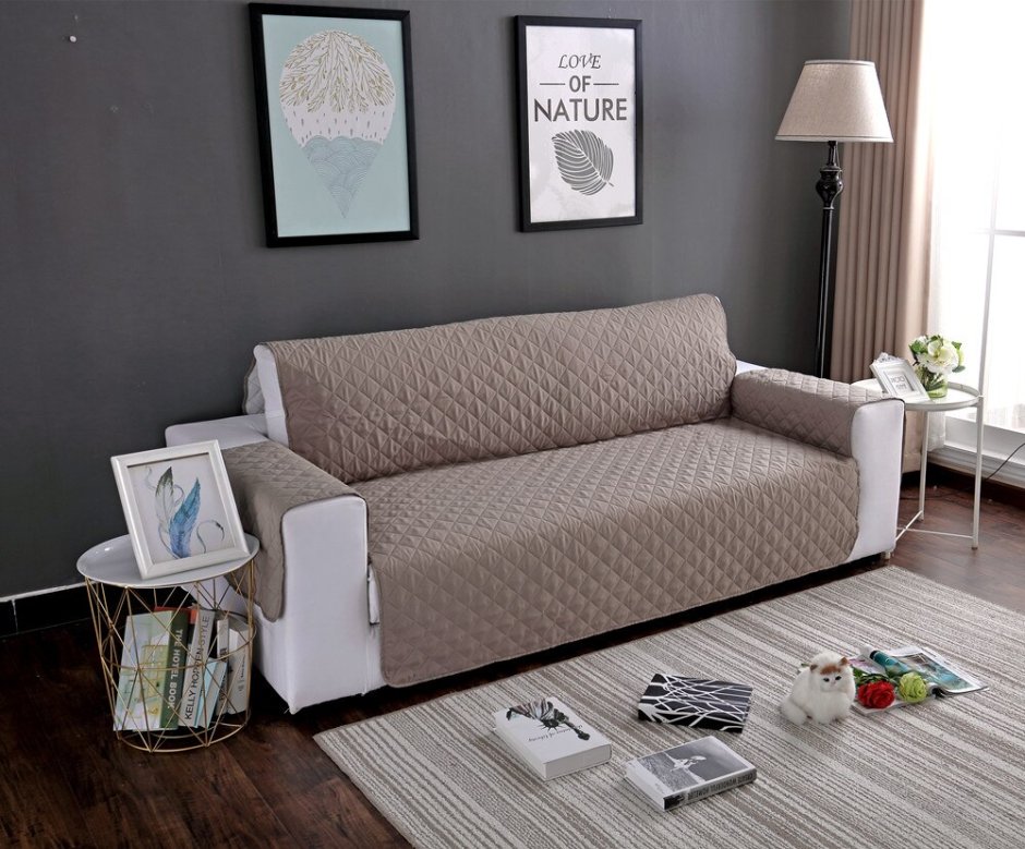 Современное покрывало на диван