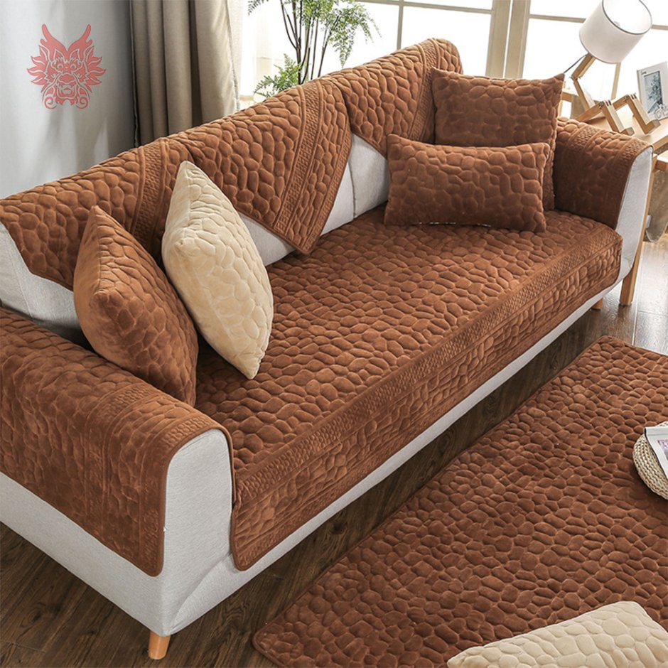 Ковровые накидки на диван