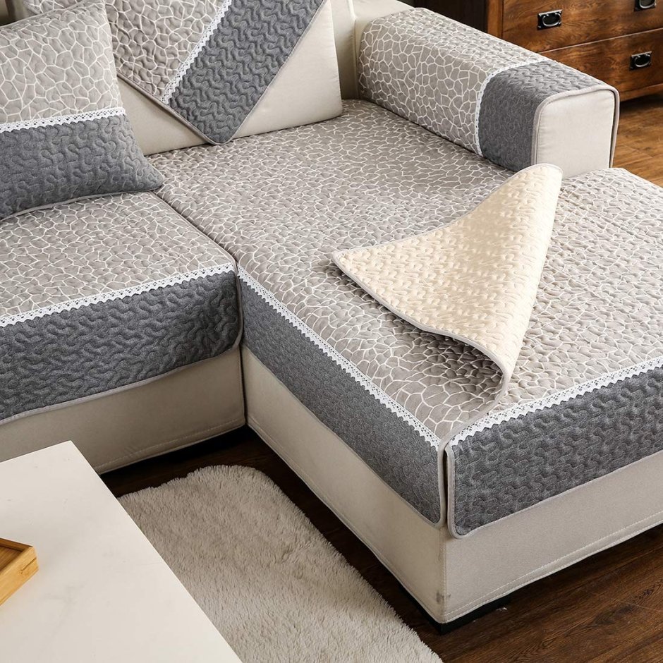 Дивандеки арт дк6 Ван белый бежевый