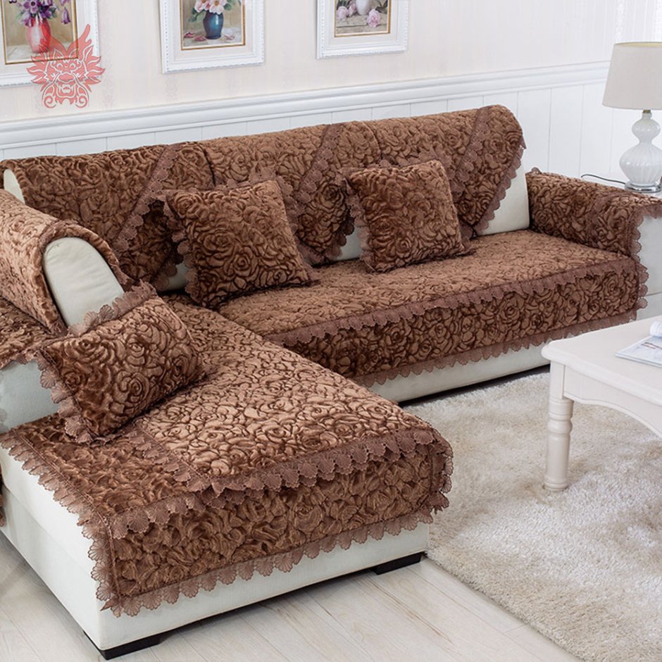 Красивые накидки на диван