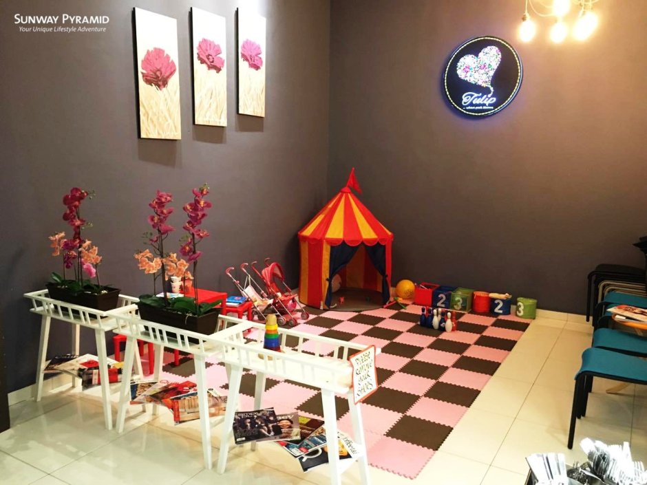 Детская комната в заведении