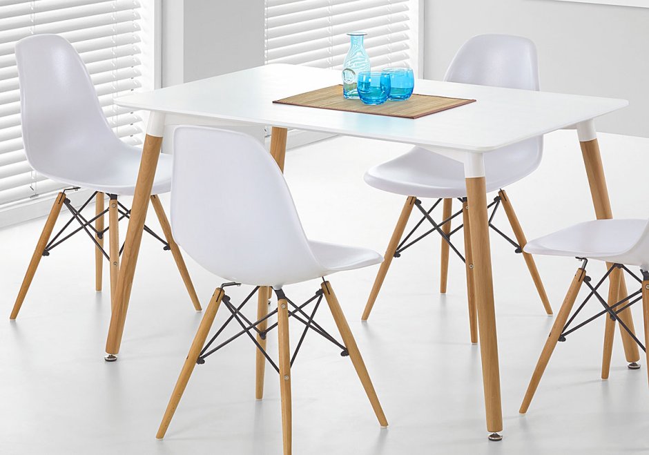 Обеденный стол Halmar William белый