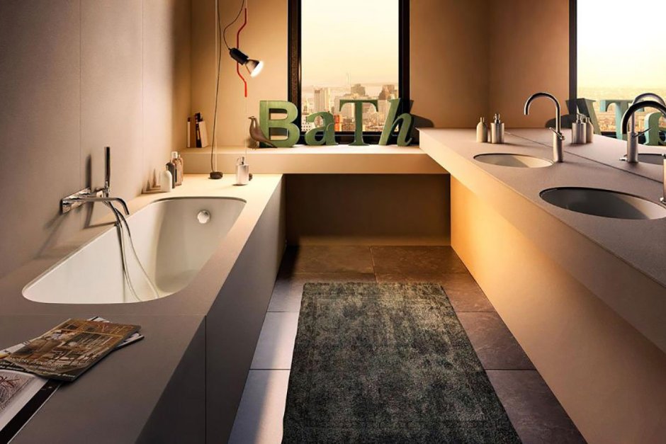 Ванна Glass dek 175x75 акрил