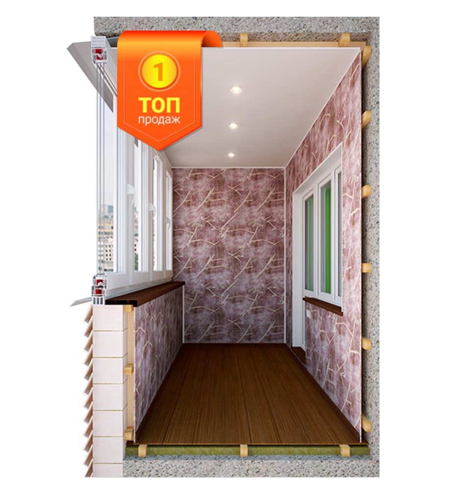 Пластиковые панели для лоджии