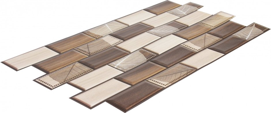 Панель ПВХ листовая 0.3 мм 960х485 мм Бремен 0.47 м²