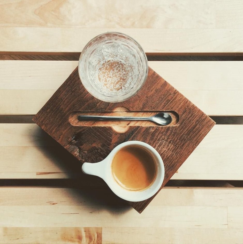 Доска для подачи кофе