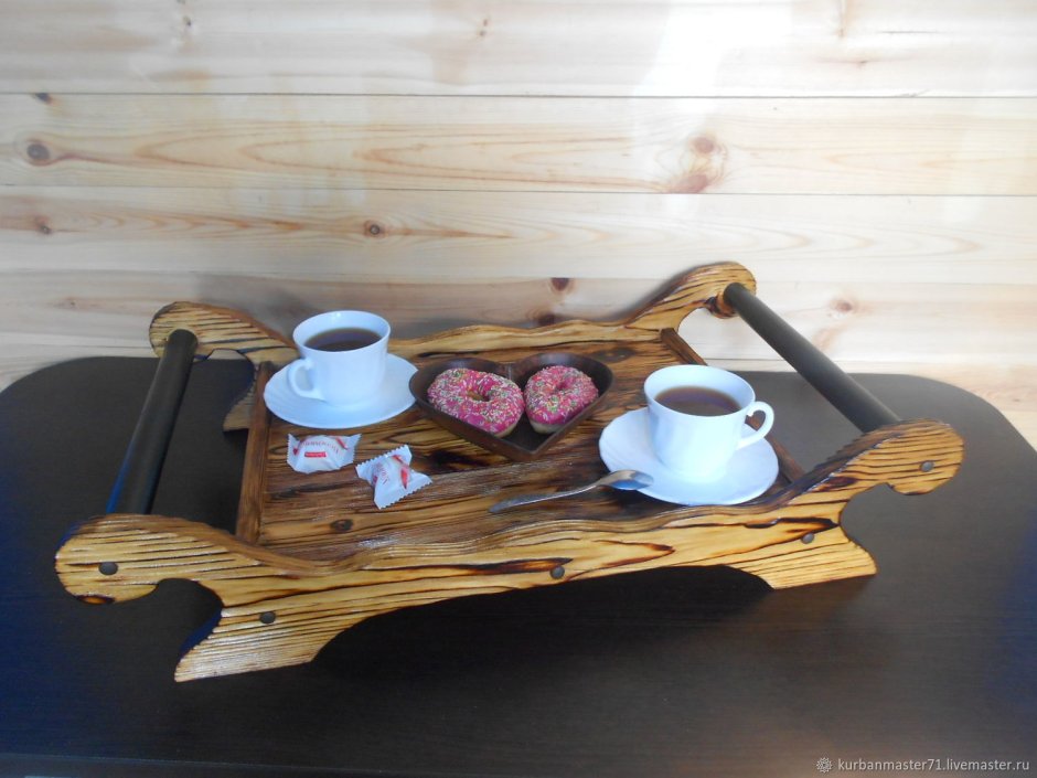 Подставка для тарелки из фанеры