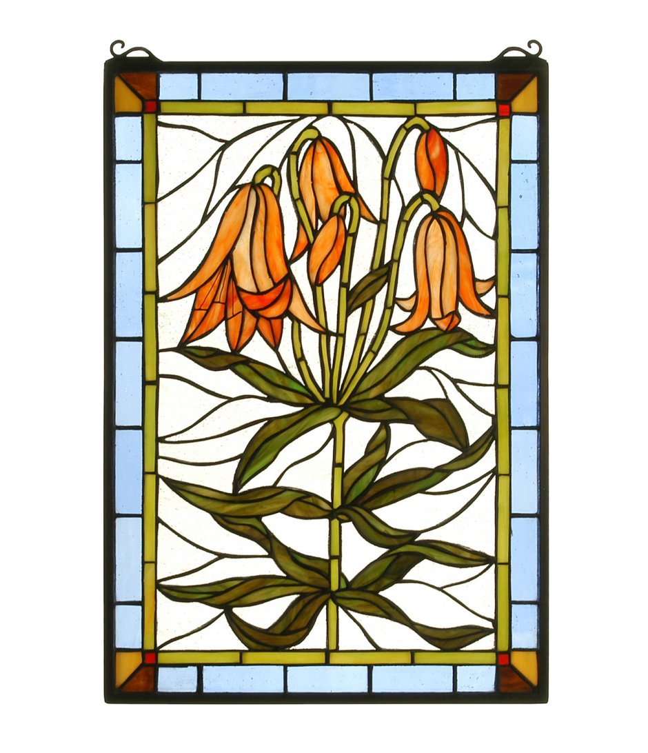 Витраж растительность