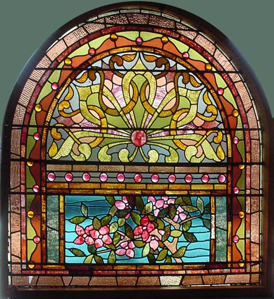 Пэчворк ложный витраж Колибри